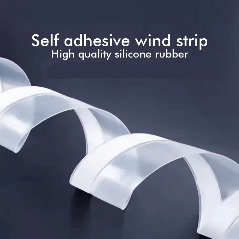 DuraSeal Door Seal Strip | 5M Flexible Silicone, Noise and Dust Barrier 4