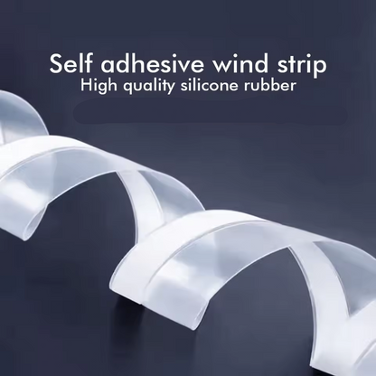 DuraSeal Door Seal Strip | 5M Flexible Silicone, Noise and Dust Barrier 4