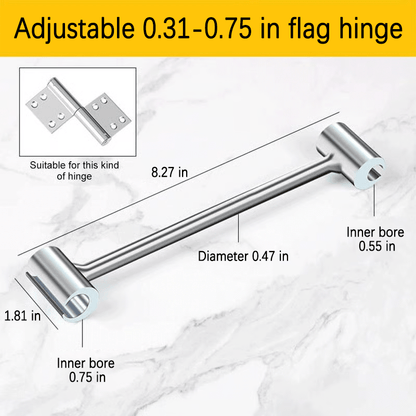 Dura Door Hinge Tool | Heavy-Duty, Ergonomic Design 3