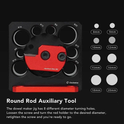 Dura Dowel Maker Jig | Adjustable Precision Tool 5