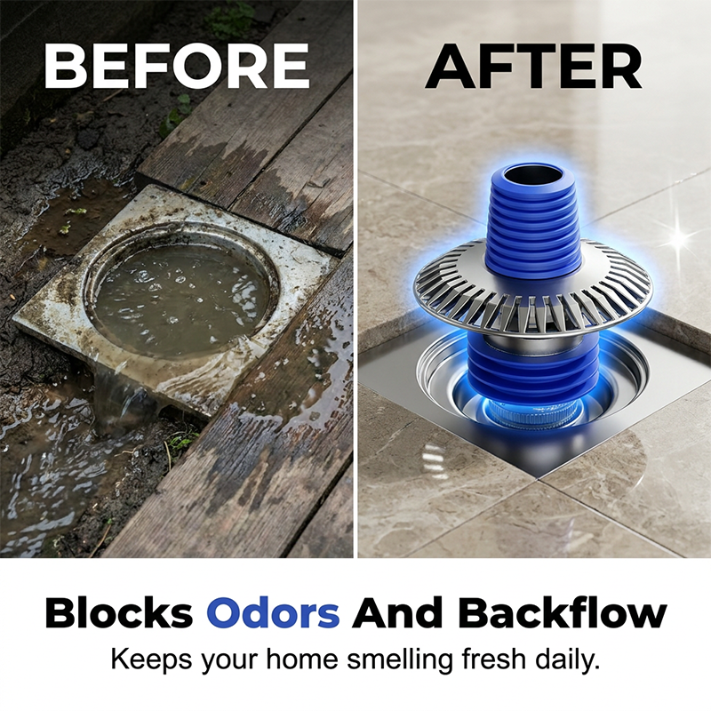 Dura Drain Connector | 3-in-1 Design, Rustproof 3