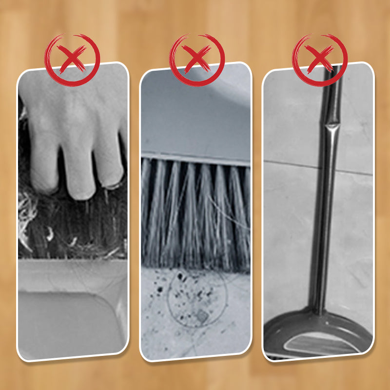 Dura Dustpan Set | 180° Rotating Broom 2