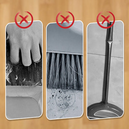 Dura Dustpan Set | 180° Rotating Broom 2