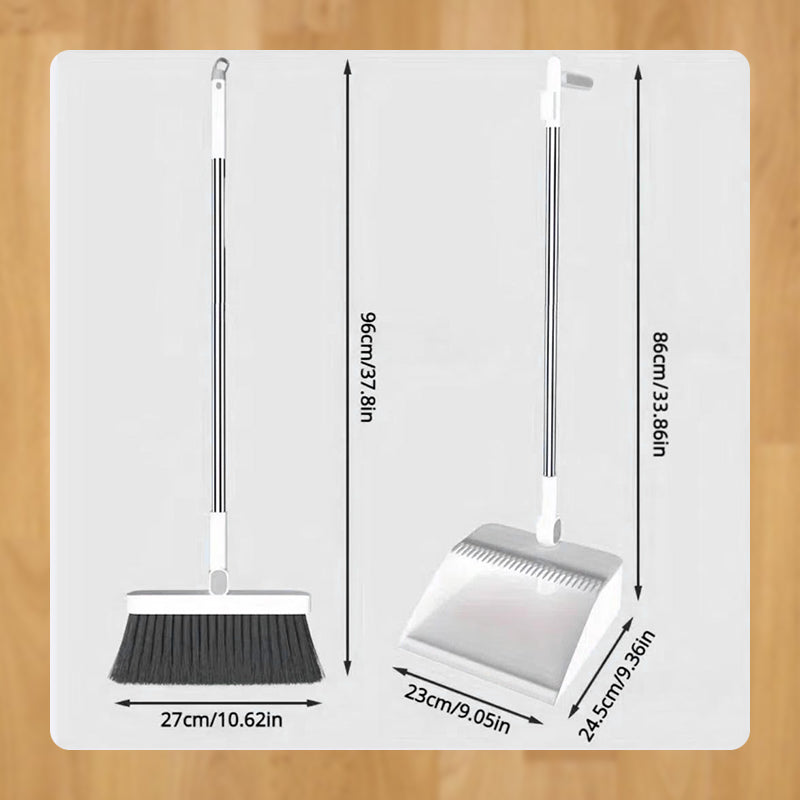Dura Dustpan Set | 180° Rotating Broom 8