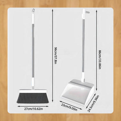 Dura Dustpan Set | 180° Rotating Broom 8