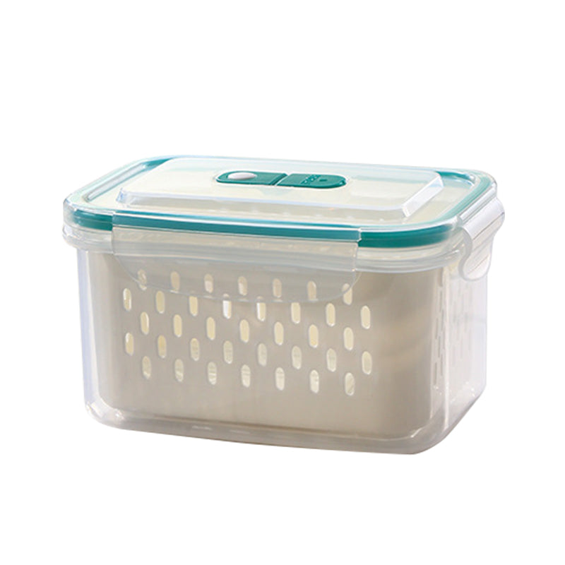 Dura Fresh Food Storage Container | 2-in-1 Draining Design, Airtight & Stackable 11