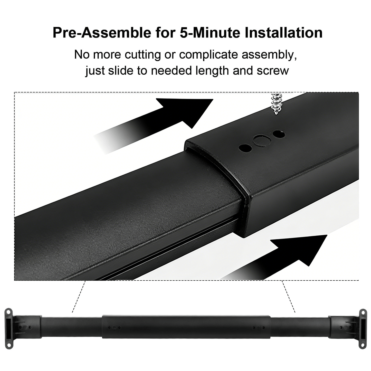 Dura Glide RV Handle | Lightweight Telescopic Aluminum for Screen Doors 1