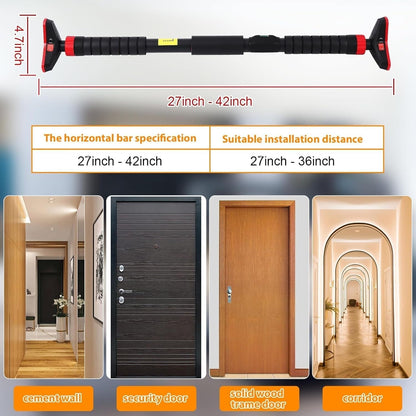 Dynamo Pull-Up Bar | Adjustable Steel Doorway Trainer for Home Fitness 6