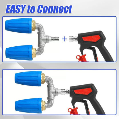 Dynamo Turbo Nozzle Pressure Washer | Dual Turbo, High Efficiency Design 1