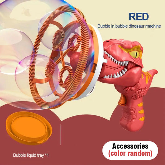 Dinosaur Bubble Gun