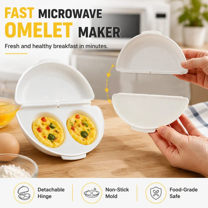 Eagle Microwave Egg Cooker | 2-in-1 Omelet Maker and Egg Cup 0
