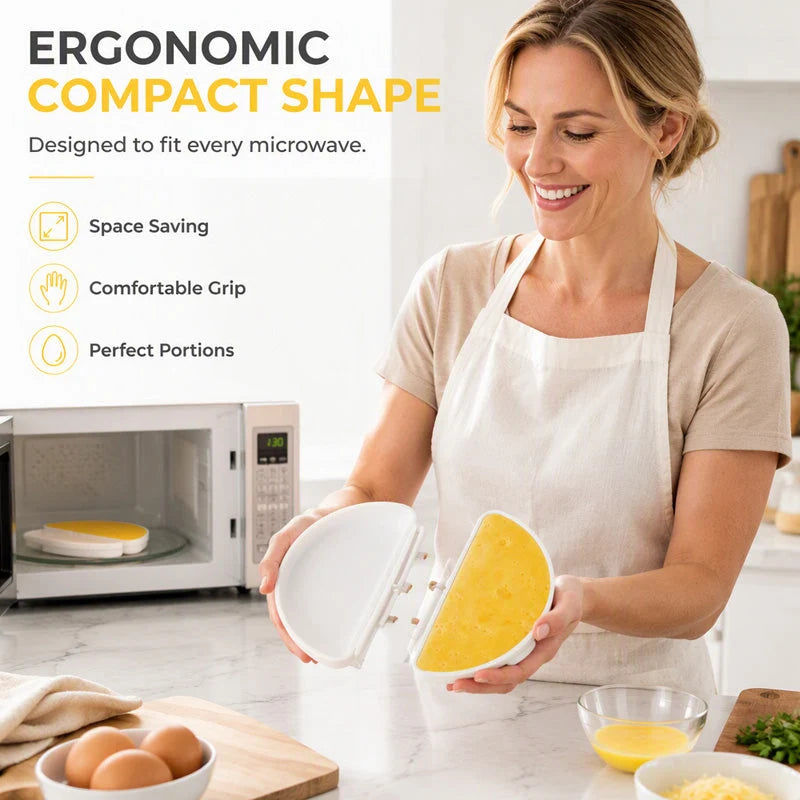 Eagle Microwave Egg Cooker | 2-in-1 Omelet Maker and Egg Cup 3