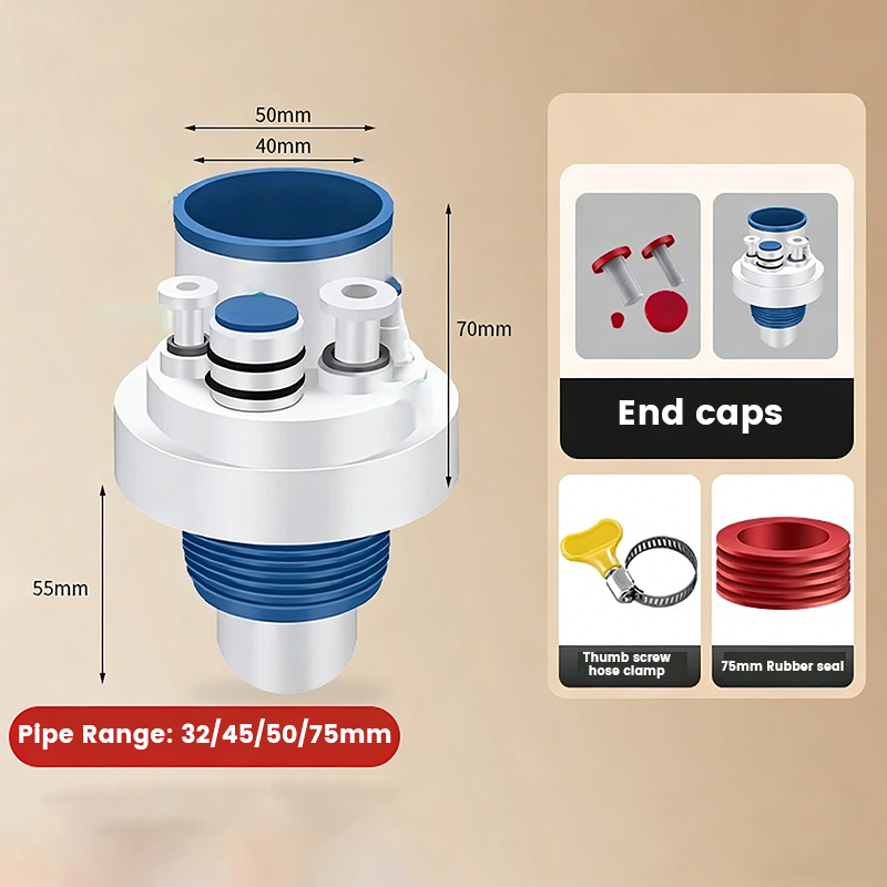 Easiest Drain Connector | Multi-Port Design, Leak-Proof 0
