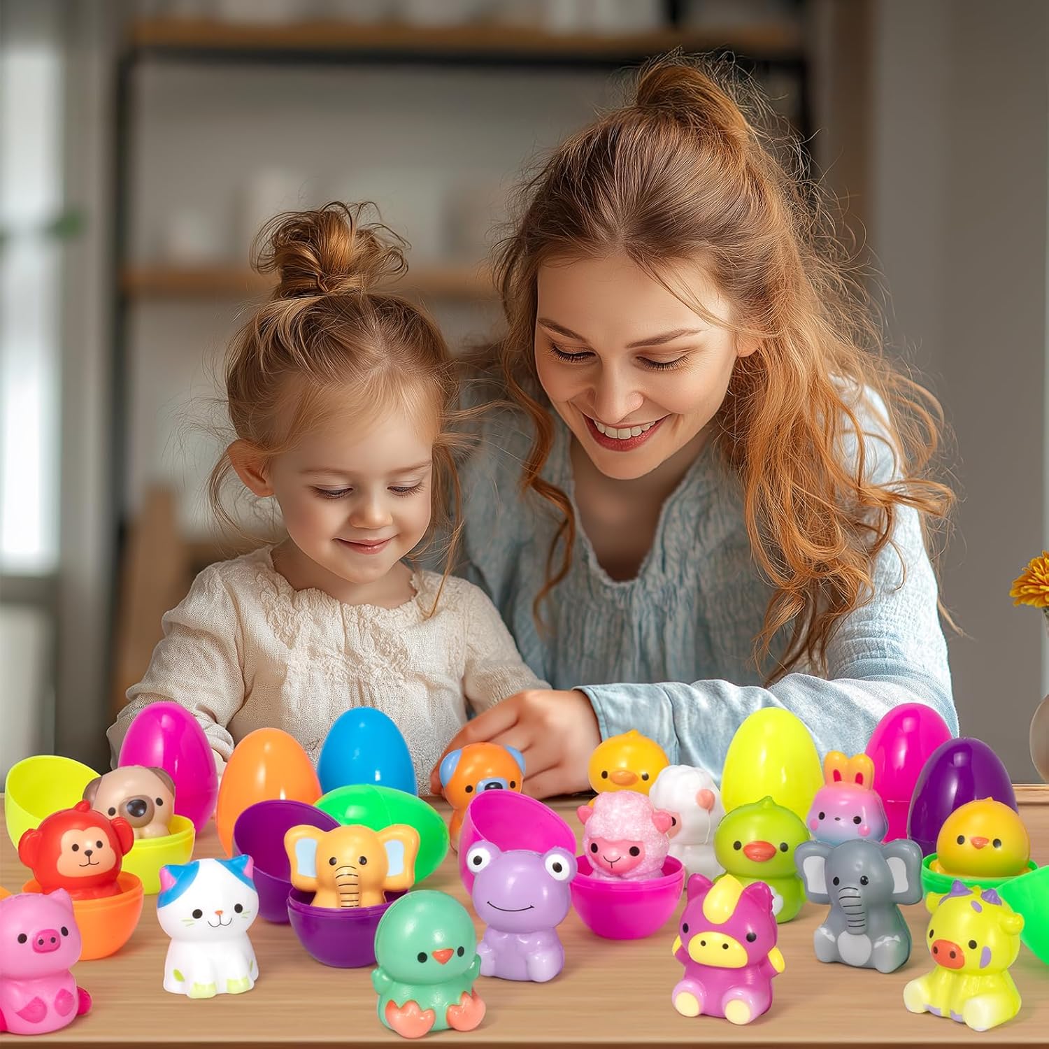 Easter Surprise Eggs | Prefilled Squishy Toys for Easter Egg Hunt 1