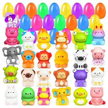 Easter Surprise Eggs | Prefilled Squishy Toys for Easter Egg Hunt 5