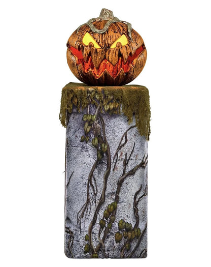 Ebon Halloween Pumpkin Decoration | Animatronic with LED Eyes, 135 cm Tall, Indoor/Outdoor 3