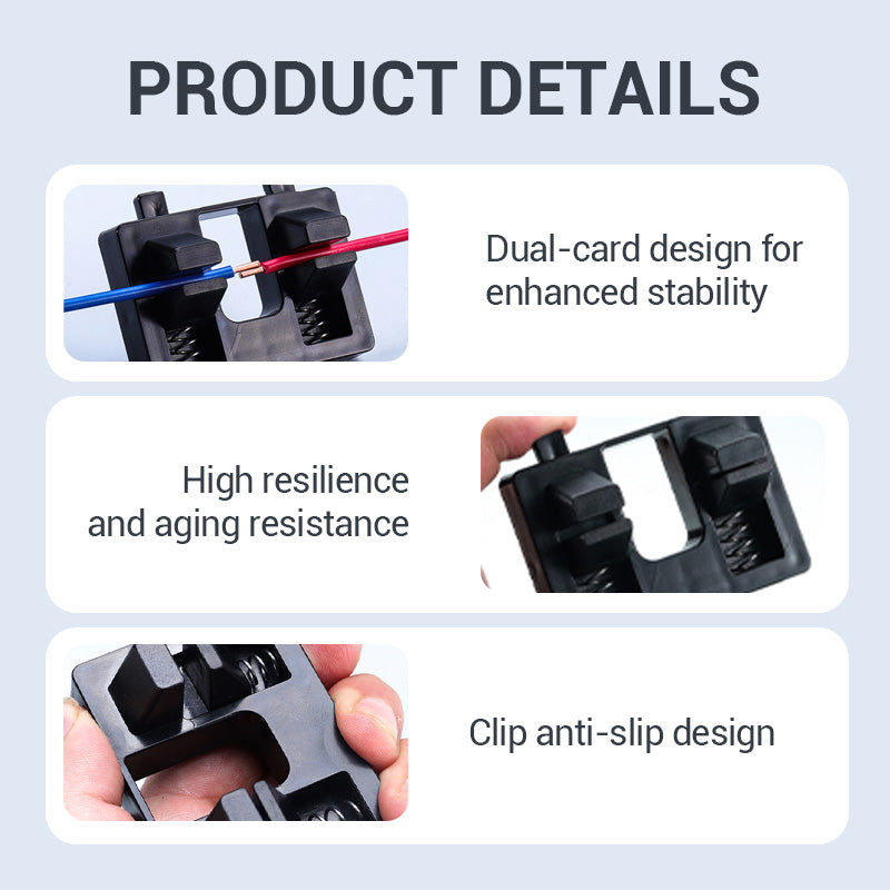 Elexa Soldering Clamp | Durable Plastic Body, Precision Wire Holder 8