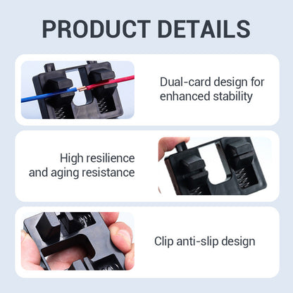 Elexa Soldering Clamp | Durable Plastic Body, Precision Wire Holder 8