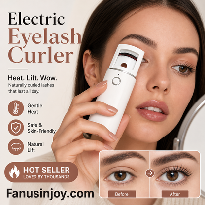 Elyra Heated Eyelash Curler | Rechargeable, Gentle Curling Technology 0