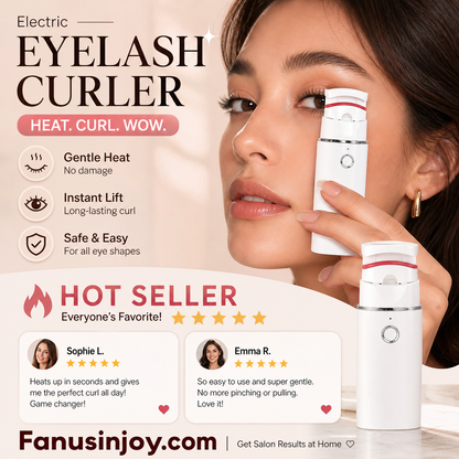 Elyra Heated Eyelash Curler | Rechargeable, Gentle Curling Technology 3