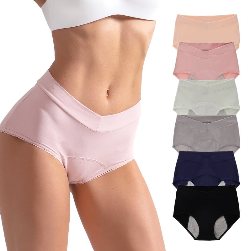 Elysia Leak Proof Panties | High-Waisted, Cotton Comfort 1