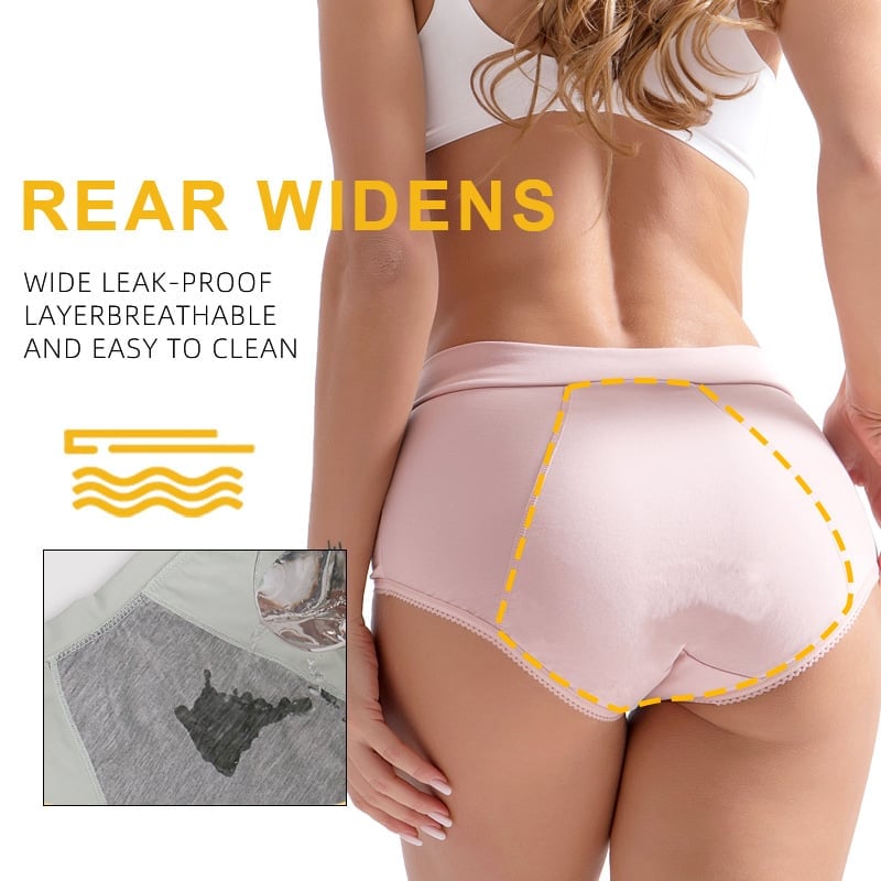 Elysia Leak Proof Panties | High-Waisted, Cotton Comfort 3