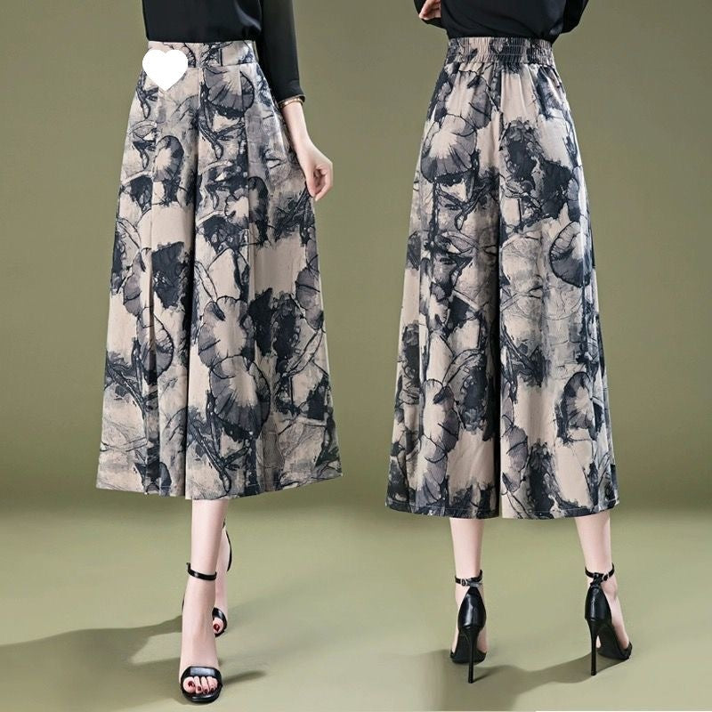 Elysian Culottes | Breathable Wide Leg Design, Wrinkle-Resistant 3