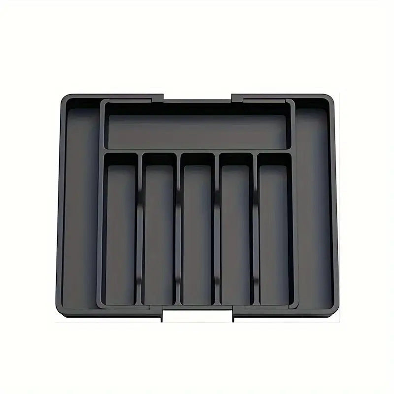 Elysian Cutlery Organizer | Extendable Design, Multi-Compartment 0