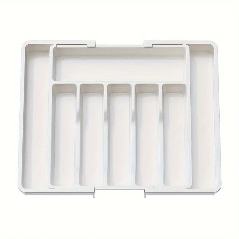 Elysian Cutlery Organizer | Extendable Design, Multi-Compartment 9