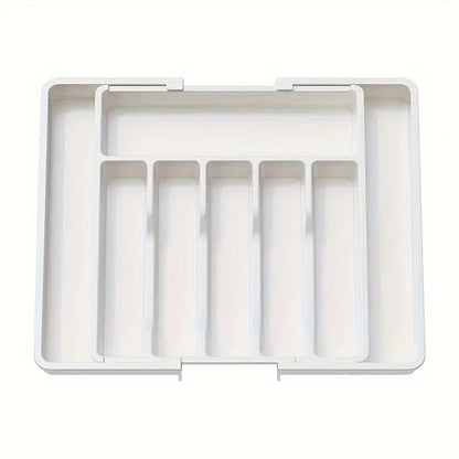 Elysian Cutlery Organizer | Extendable Design, Multi-Compartment 9