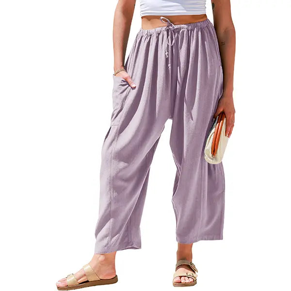Elysian Linen Pants | Flowy Comfort, Relaxed Fit 10