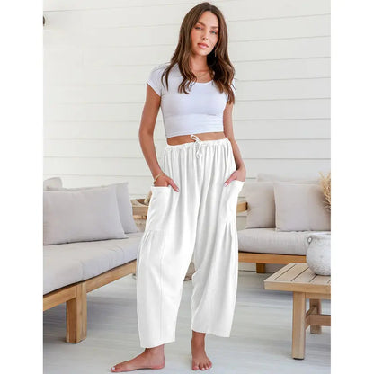 Elysian Linen Pants | Flowy Comfort, Relaxed Fit 2