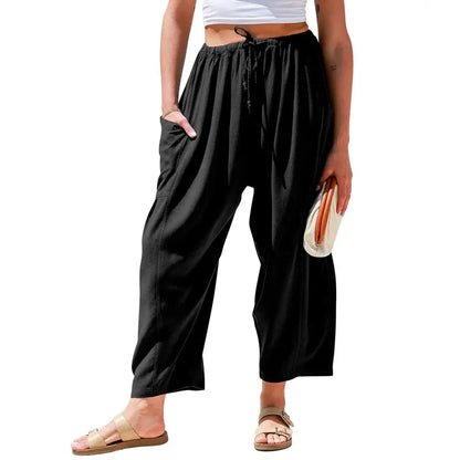 Elysian Linen Pants | Flowy Comfort, Relaxed Fit 5