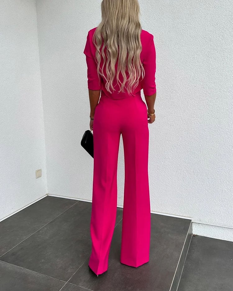Elysian Pantsuit | High-Waisted, Tailored Fit for Women 4