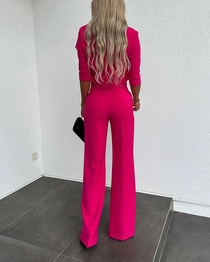 Elysian Pantsuit | High-Waisted, Tailored Fit for Women 4