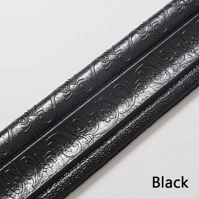 Elysian Wall Edging Strip | Self-Adhesive PE Foam, 3D Embossed Design 13