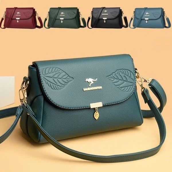 Elysian Women's Handbag | Genuine Leather, Multi-Layer Design 1