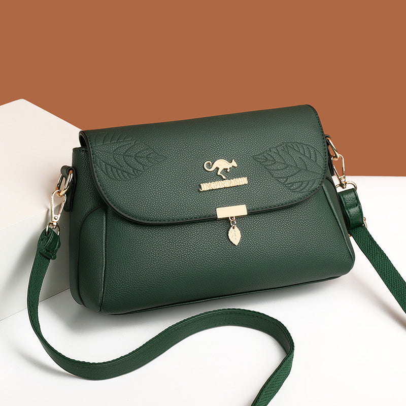 Elysian Women's Handbag | Genuine Leather, Multi-Layer Design 3