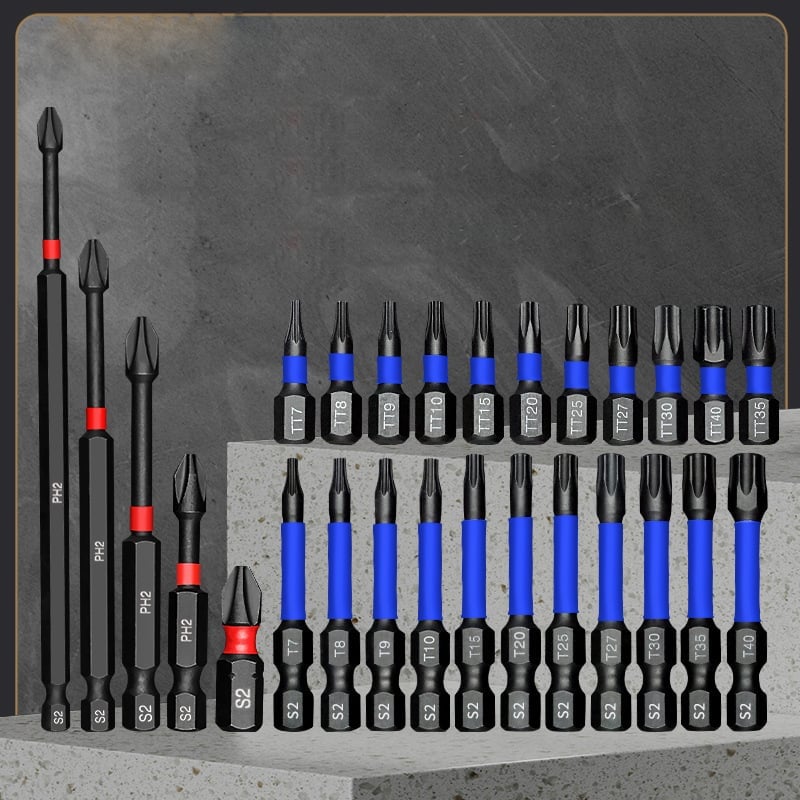 Eptchn Magnetic Impact Nut Driver Set | 46-Piece, Durable Cr-V Steel 1