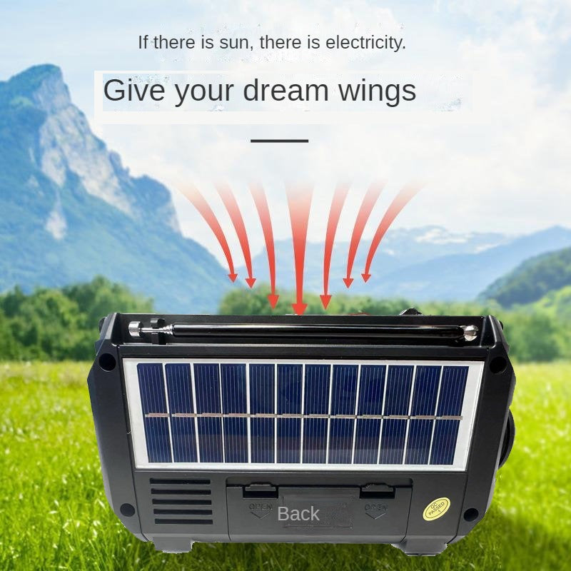 Eptchn Solar Radio | Multifunctional, Retro Design 4
