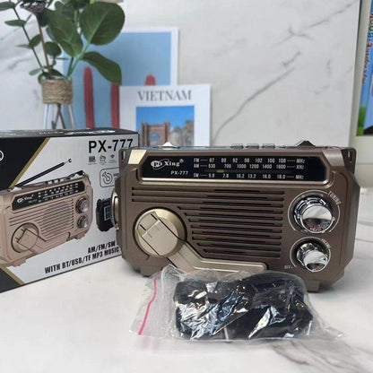 Eptchn Solar Radio | Multifunctional, Retro Design 6