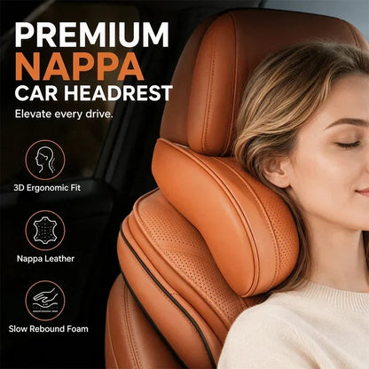 Evara Car Support Set | Ergonomic Memory Foam Lumbar Cushion and Headrest 1