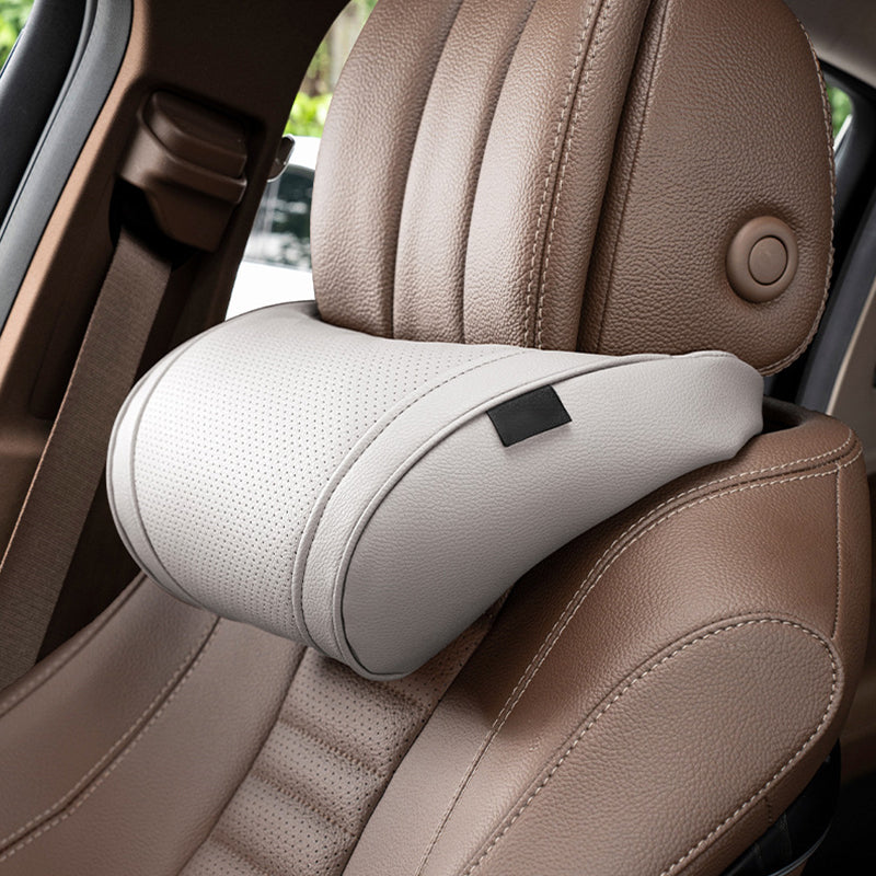 Evara Car Support Set | Ergonomic Memory Foam Lumbar Cushion and Headrest 12