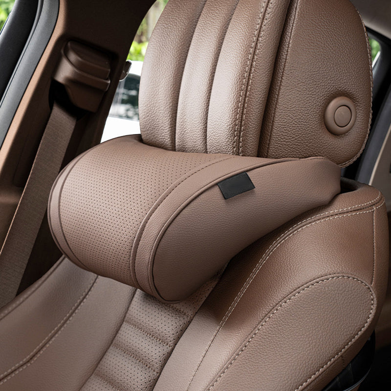 Evara Car Support Set | Ergonomic Memory Foam Lumbar Cushion and Headrest 13