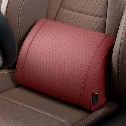 Evara Car Support Set | Ergonomic Memory Foam Lumbar Cushion and Headrest 16