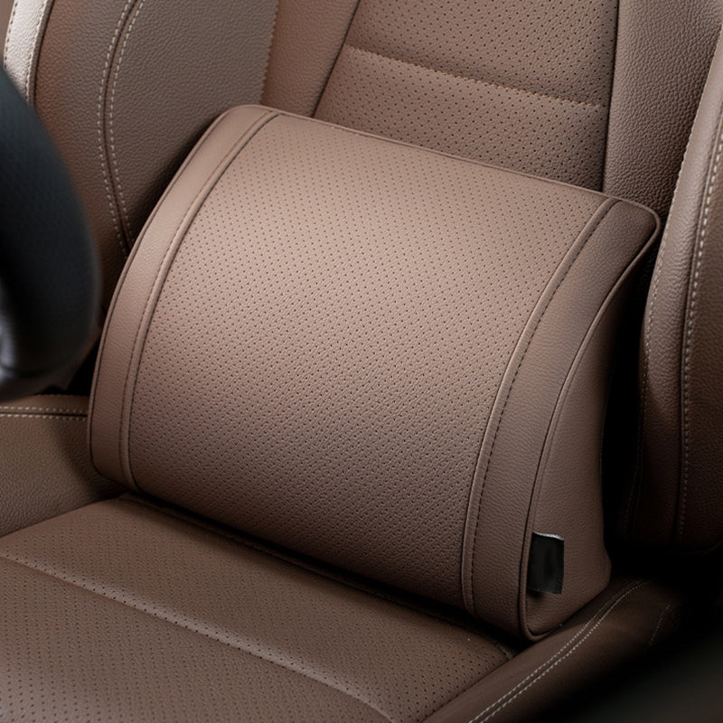 Evara Car Support Set | Ergonomic Memory Foam Lumbar Cushion and Headrest 20