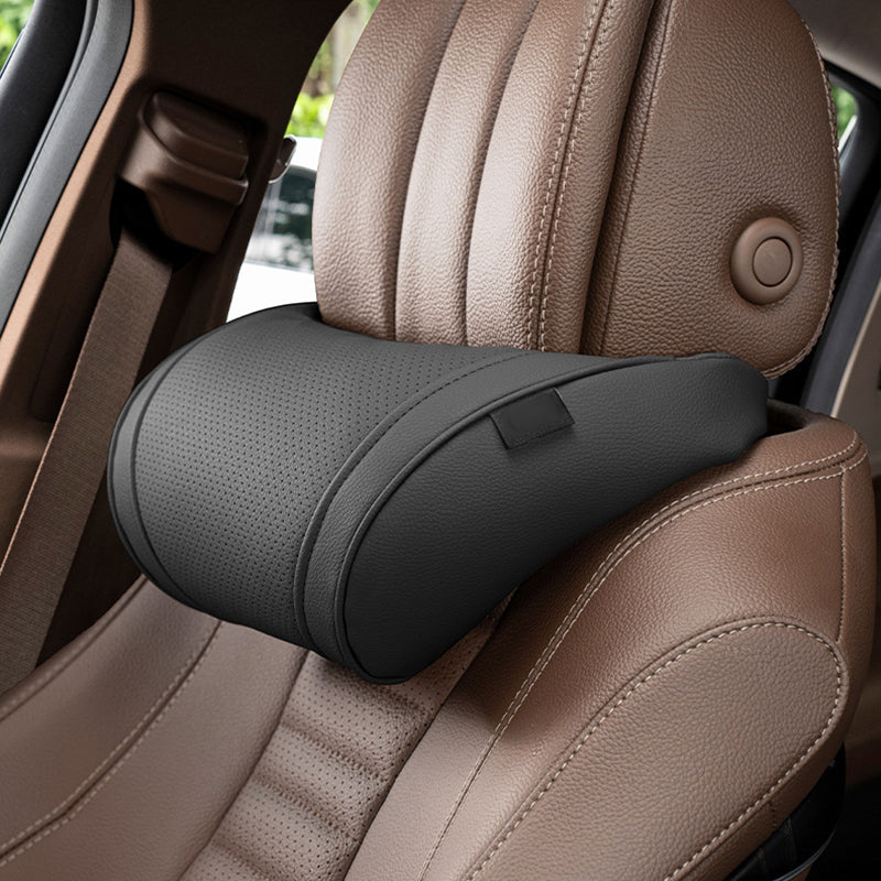 Evara Car Support Set | Ergonomic Memory Foam Lumbar Cushion and Headrest 21