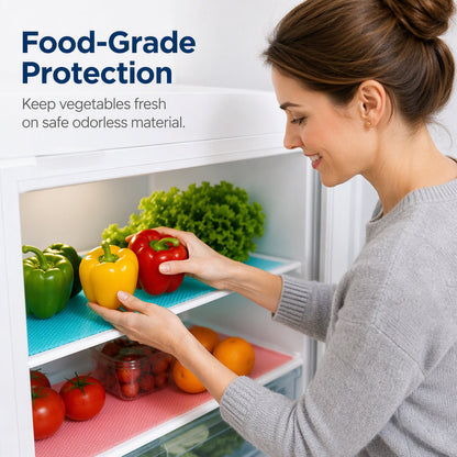 Evara Refrigerator Liners | Waterproof, Non-Slip EVA Shelf Mats 45cm x 29cm 4