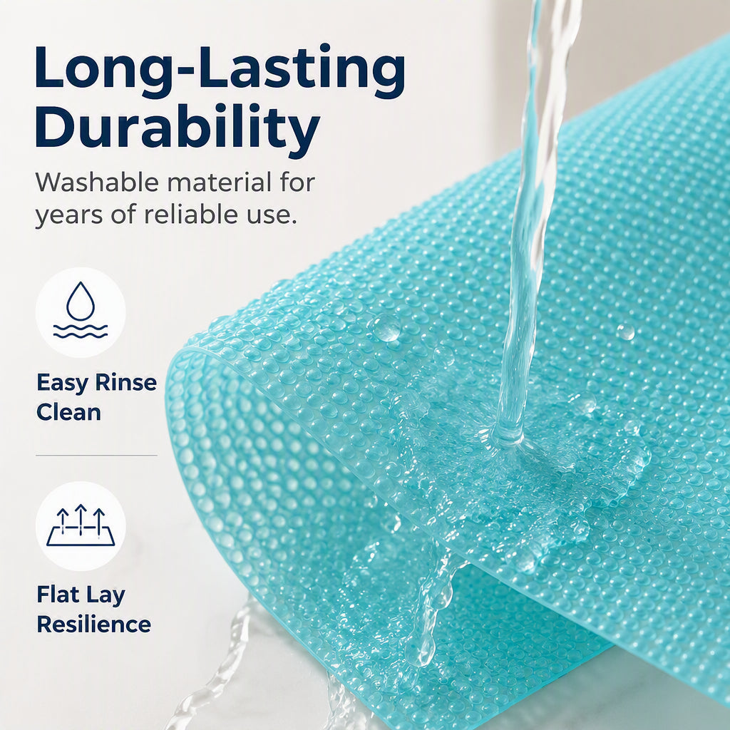 Evara Refrigerator Liners | Waterproof, Non-Slip EVA Shelf Mats 45cm x 29cm 5