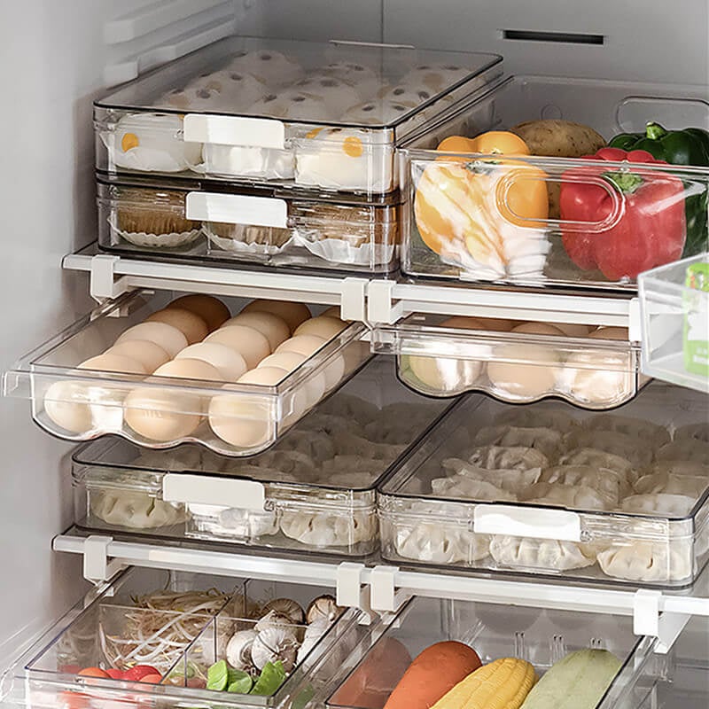 Evo Fridge Organizer | Expandable, Food-Safe Storage Containers 4